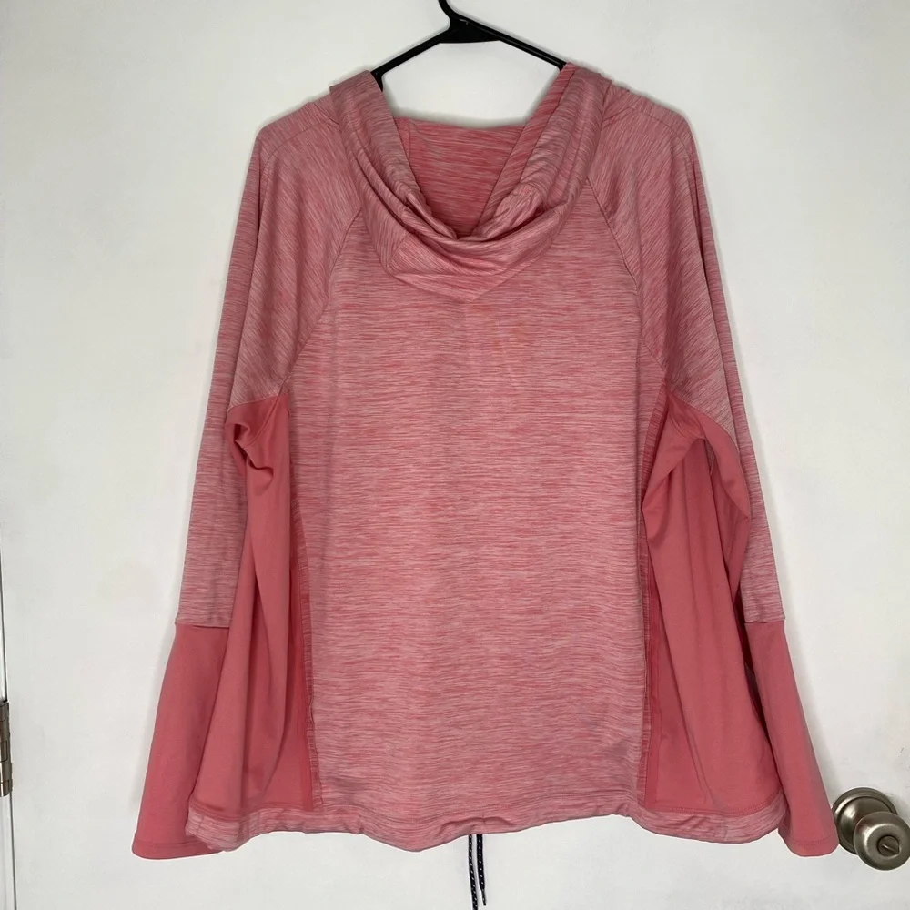Maurice’s In Motion Athletic Hooded Top, Size 2 Plus - Picture 5 of 5